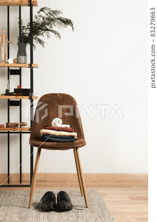 front view casual clothes top interior chair. High quality and resolution beautiful photo concept 83279663