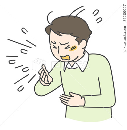 打噴嚏的男人 打噴嚏的男人 83280097