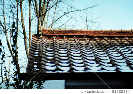 冬天 瓷磚 雪 83280174