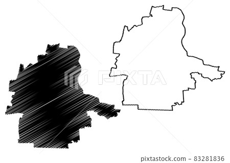 Rundale Municipality (Republic of Latvia, Administrative divisions of Latvia, Municipalities and their territorial units) map vector illustration, scribble sketch Rundale map Rundale Municipality (Republic of Latvia, Administrative divisions of Latvia, Municipalities and their territorial units) map vector illustration, scribble sketch Rundale map 83281836