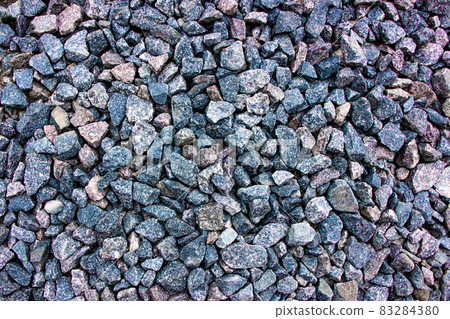 crushed stone of blue color. a lot of stones crushed stone of blue color. a lot of stones 83284380