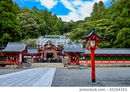 Kirishima Shrine main hall Kirishima Shrine main hall 83284383