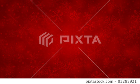 Christmas background of snowflakes Christmas background of snowflakes 83285921