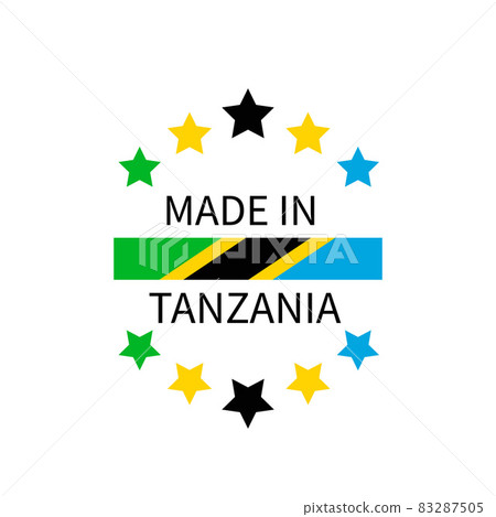 Made in Tanzania label. Quality mark vector icon isolated on white. Perfect for logo design, tags, badges, stickers, emblem, product package, etc.Made in Tanzania label. Quality mark vector icon Made in Tanzania label. Quality mark vector icon isolated on white. Perfect for logo design, tags, badges, stickers, emblem, product package, etc.Made in Tanzania label. Quality mark vector icon 83287505
