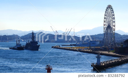 Scenery of Shimonoseki Karato Port 1 Scenery of Shimonoseki Karato Port 1 83288792