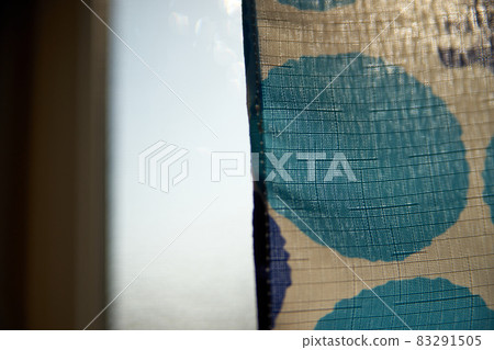 Goodwill, cloth, shading, curtains, up, near the window 83291505