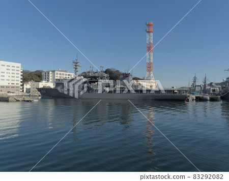 Maritime Self-Defense Force Yokosuka Base Submarine Rescue Ship Chiyoda Maritime Self-Defense Force Yokosuka Base Submarine Rescue Ship Chiyoda 83292082