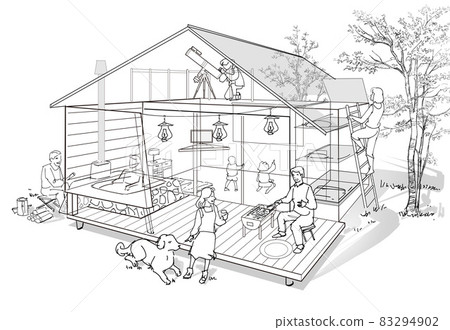 超迷你別墅閣樓屋 超迷你別墅閣樓屋 83294902