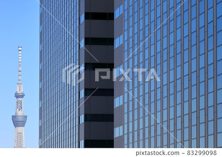 Image of buildings in Tokyo 83299098