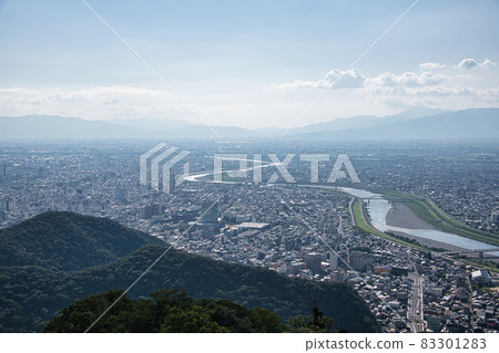 從岐阜金華山展望台眺望 83301283