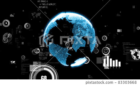 Visionary business dashboard for financial data analysis 83303668