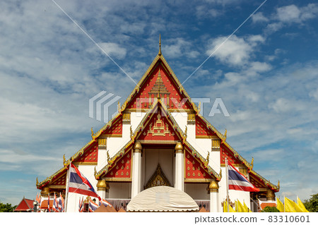 Wihan Phra Mongkhon Bophit at Ayutthaya province. 83310601