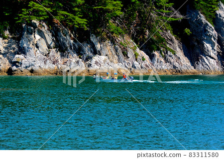 Jodogahama / Jodogahama's greenery and the scenery of paradise created by white rocks Sappa Ship / Tohoku / Miyako City, Iwate Prefecture (1) Jodogahama / Jodogahama's greenery and the scenery of paradise created by white rocks Sappa Ship / Tohoku / Miyako City, Iwate Prefecture (1) 83311580