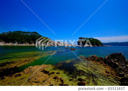 淨土之濱,如世外桃源,從豐石浜眺望藍天,岩手縣東北(8) 淨土之濱,如世外桃源,從豐石浜眺望藍天,岩手縣東北(8) 83311637