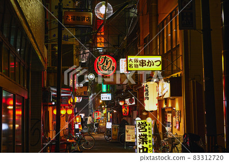 [大阪]道頓b後巷的一條街 83312720