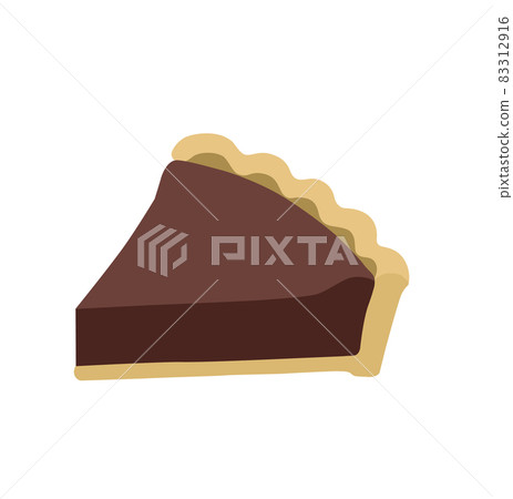 Cake illustration, no ruled lines, solid 83312916