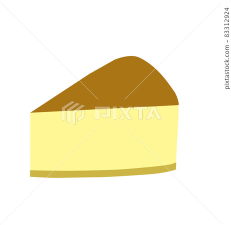 Cake illustration, no ruled lines, solid Cake illustration, no ruled lines, solid 83312924
