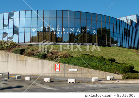 Belgium, facade of Trade Mart Brussels Belgium, facade of Trade Mart Brussels 83315005