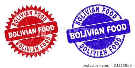 BOLIVIAN FOOD Rounded and Rosette Seals with Rubber Texture BOLIVIAN FOOD Rounded and Rosette Seals with Rubber Texture 83315969