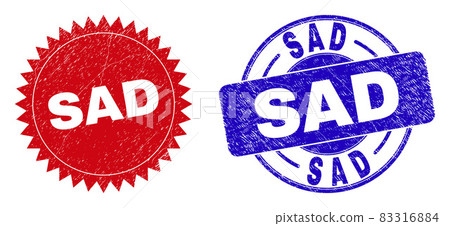 SAD Rounded and Rosette Stamp Seals with Rubber Style 83316884