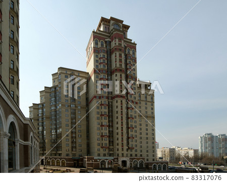 high residential building, Russia, Moscow high residential building, Russia, Moscow 83317076