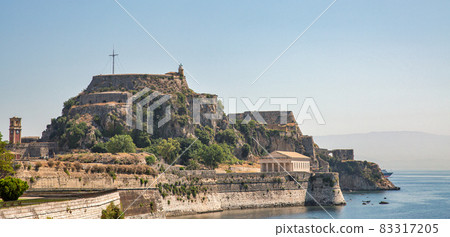 Old Venetian Fortress. Kerkyra, Corfu, Greece. 83317205