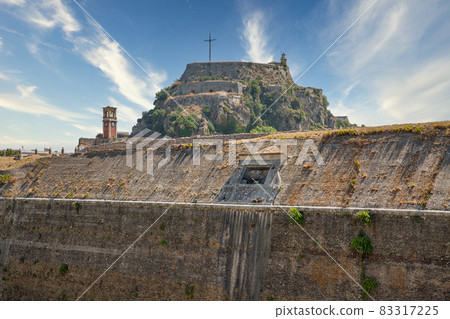 Old Venetian Fortress. Kerkyra, Corfu, Greece. Old Venetian Fortress. Kerkyra, Corfu, Greece. 83317225