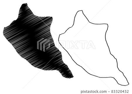 Cesinovo-Oblesevo Municipality (Republic of North Macedonia, Eastern Statistical Region) map vector illustration, scribble sketch Cesinovo Oblesevo map Cesinovo-Oblesevo Municipality (Republic of North Macedonia, Eastern Statistical Region) map vector illustration, scribble sketch Cesinovo Oblesevo map 83320432