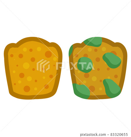 Bread with mold. Incorrect storage of the product. Fungus and rot. Bread with mold. Incorrect storage of the product. Fungus and rot. 83320655