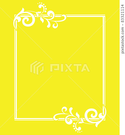 Decorative frame Elegant element for design Decorative frame Elegant element for design 83321114