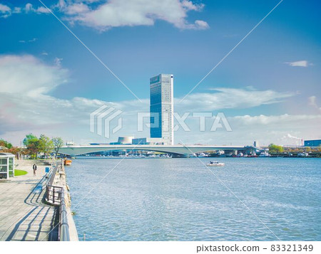 Bandai Bridge, Niigata City, the City of Water 83321349