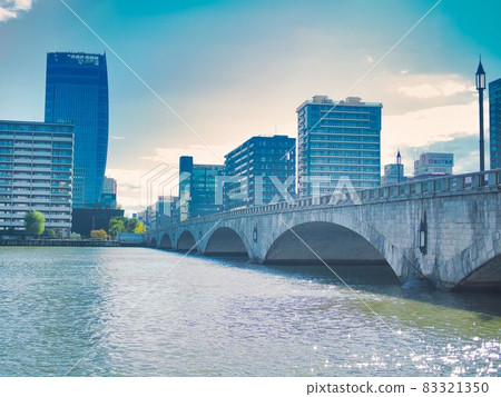 Bandai Bridge, Niigata City, the City of Water 83321350