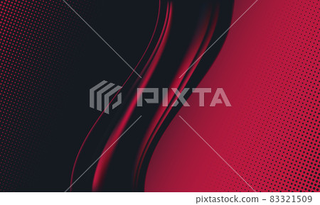 Abstract black and red halftone background with... - Stock Illustration ...