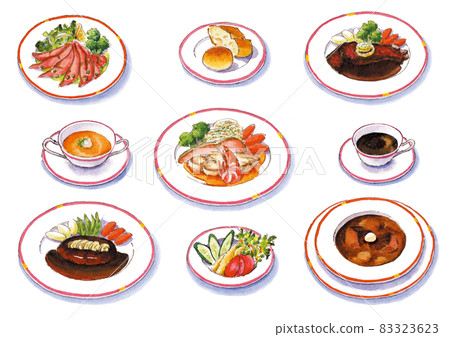 西餐模板1 83323623