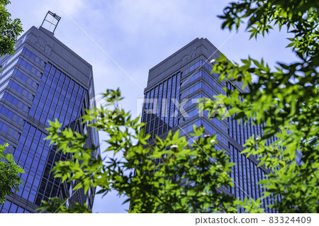 東京摩天大樓摩天大樓 83324409