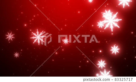 Image of gorgeous falling snowflakes Christmas year-end winter 83325717