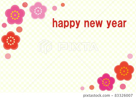 新年快樂紅梅 83326007