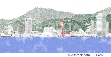 神戶風景 (Sankai) 水彩 神戶風景 (Sankai) 水彩 83326382
