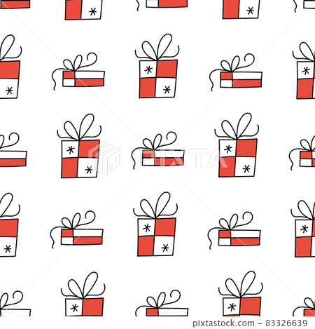 Christmas seamless doodle pattern Christmas seamless doodle pattern 83326639