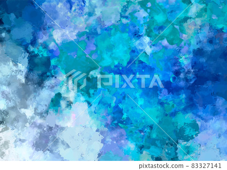 Fantastic watercolor light blue texture background 83327141