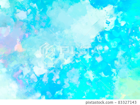 Fantastic watercolor light blue texture background 83327143
