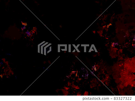 Red fantastic blood watercolor texture background Red fantastic blood watercolor texture background 83327322