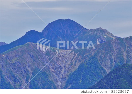 Mt. Shiomi from the north side of Mt. Okuchausu Mt. Shiomi from the north side of Mt. Okuchausu 83328657