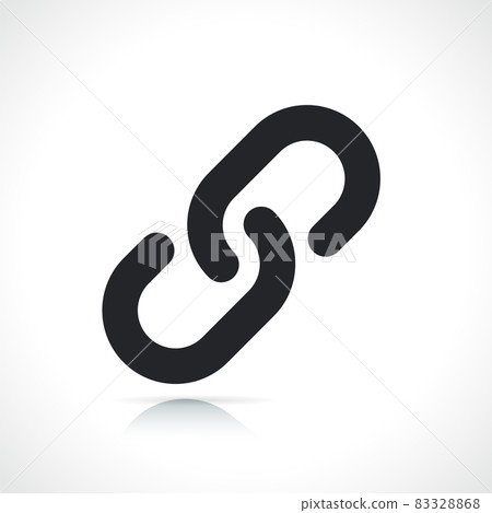chain or link black icon 83328868