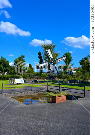 Windmill Tulip Shikisaikan Tonami City 83330406
