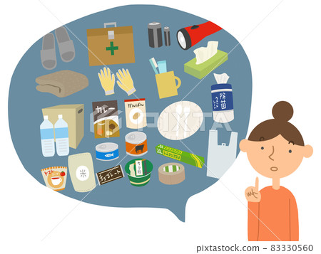 People who think about disaster prevention measures 83330560