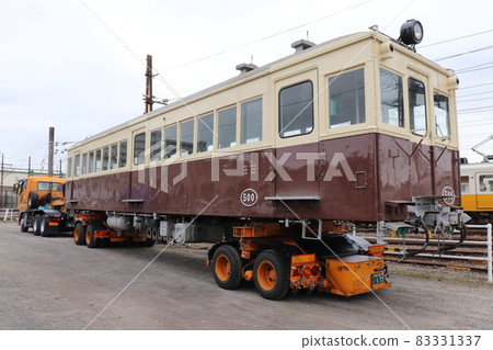 四國香川縣武升山機車區高松琴平電鐵500號琴電轉移保存 83331337