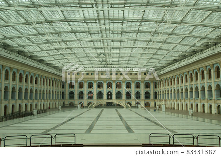 The interiors of Gostiny Dvor (Old Merchant Court), Moscow, Russia The interiors of Gostiny Dvor (Old Merchant Court), Moscow, Russia 83331387
