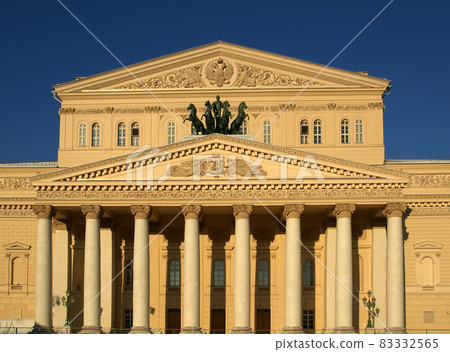 Bolshoi Theatre (Large, Great or Grand Theatre, also spelled Bolshoy), Moscow, Russia Bolshoi Theatre (Large, Great or Grand Theatre, also spelled Bolshoy), Moscow, Russia 83332565