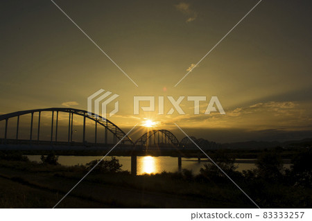 渡槽夜景(兵庫縣加古川市) 渡槽夜景(兵庫縣加古川市) 83333257